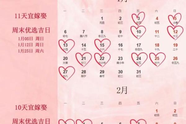 2025年7月的黄道吉日 2025年结婚最佳日期