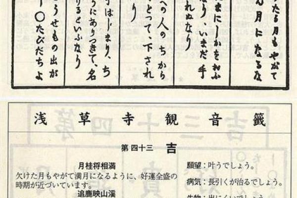 观音灵签48签解签离婚