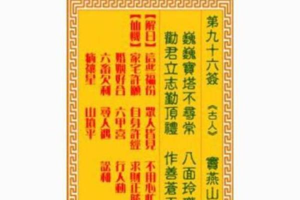 代抽观音灵签