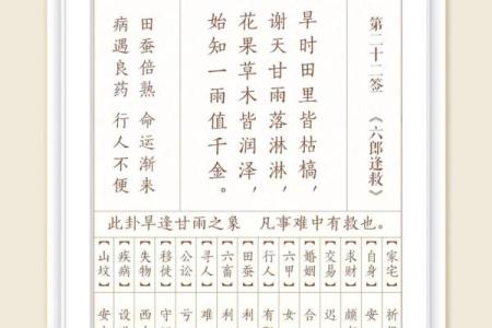 每日灵签13
