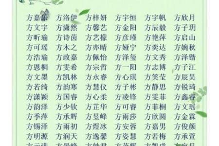 取名字大全生辰八字