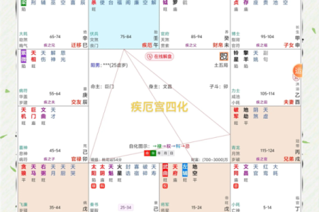 紫薇斗数多灾多难