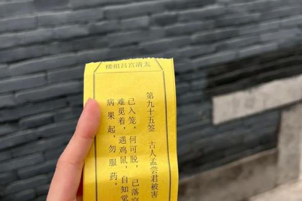 吕祖灵签92签解签