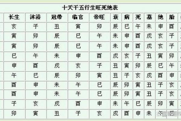 八字排盘旺衰表什么