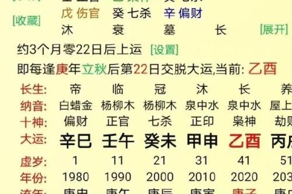 算命术中俗相什么意思