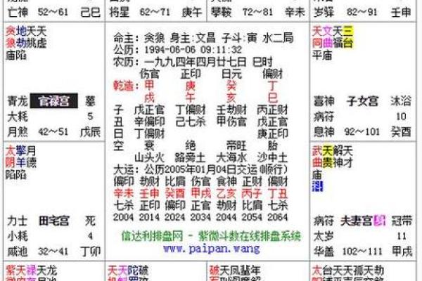 紫薇斗数免费排盘华易