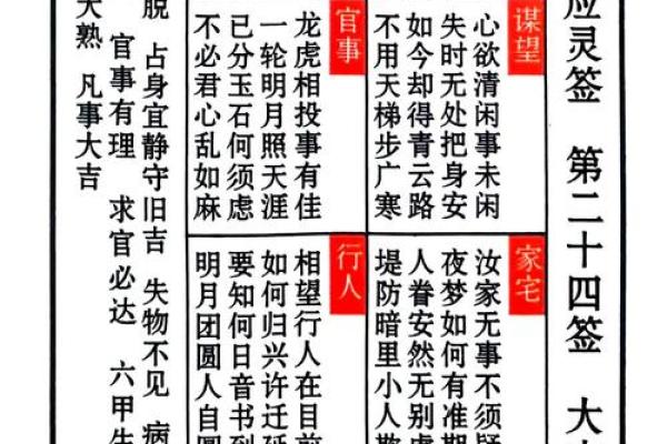 北帝灵签16