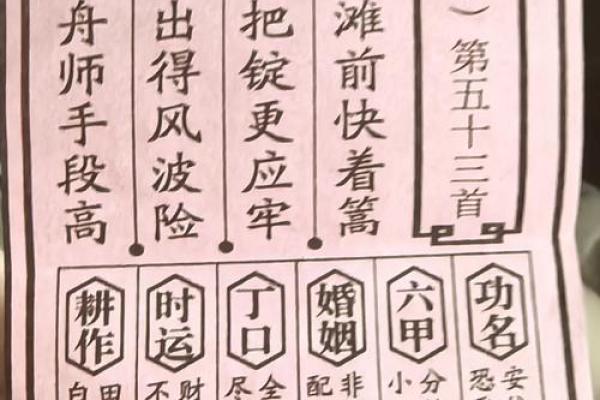 妈祖灵签解10