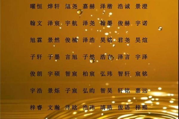 男孩起名常用字-姓名学-华易算命网姓名