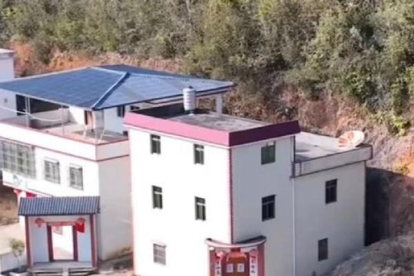 农村风水建房子屋角留门