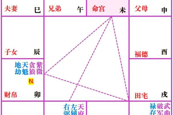 紫薇斗数四化线