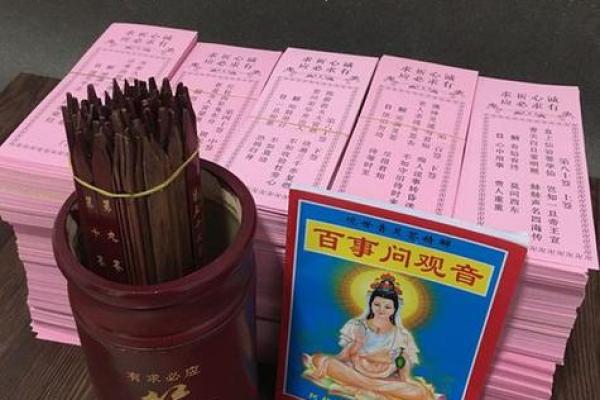 观音灵签21事业