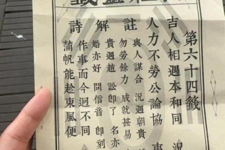 吕祖灵签45签解签详解