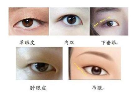 女人八字眼