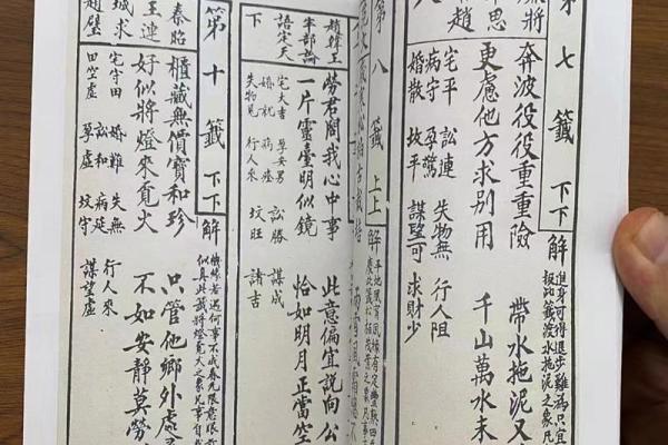 观音灵签第八十签