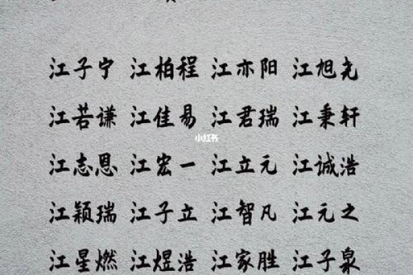 江姓男孩名字大全-江姓男孩起名字大全-江姓名字大全姓名