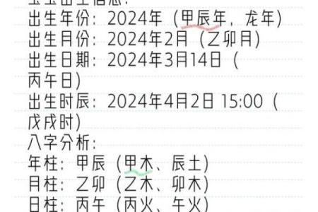 2024年农历正月二十八出生的男女宝宝五行 命运解析八字起名