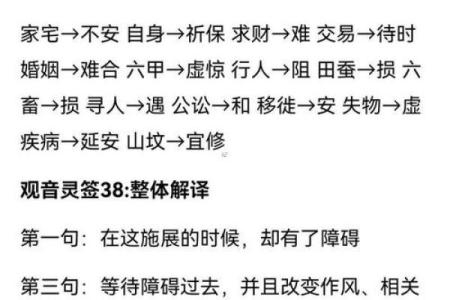观音灵签八十五签解签  观音第八十五签解签求解