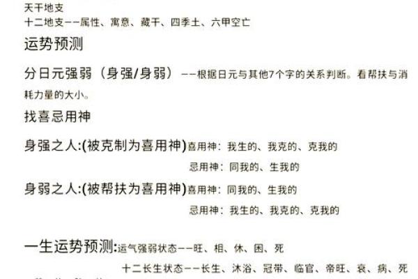 【八字命理】详解以生日为中心的八字命盘解析方法