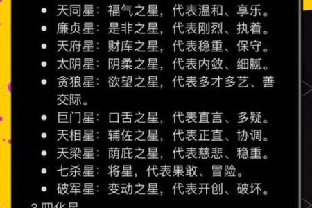 紫薇斗数占卜详解
