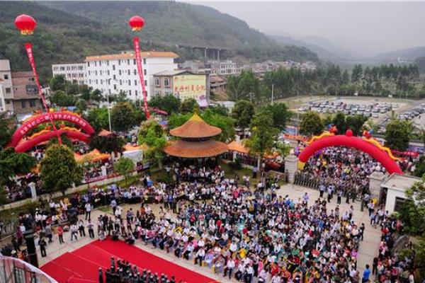 广西风水_广西百色市右江区地理风水地形图l汪甸乡塘兴村有风水宝地吗