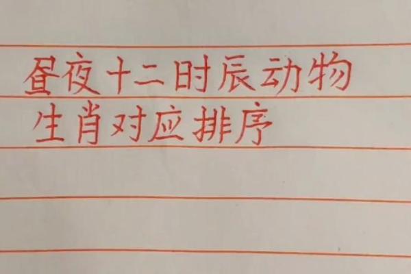 生肖时辰算命哪个时辰属于你的生肖能揭示你的命运