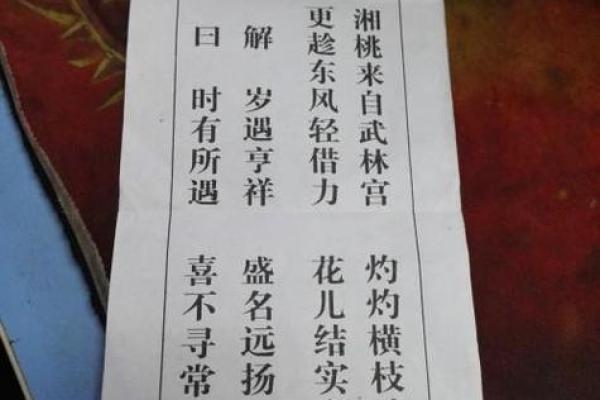 福清石竹山观音灵签第十签
