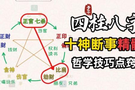 八字五行、十神的生克运行