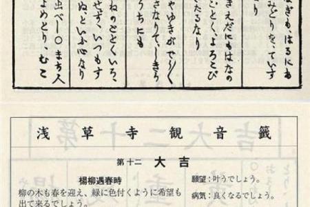 观音灵签第六中签内容