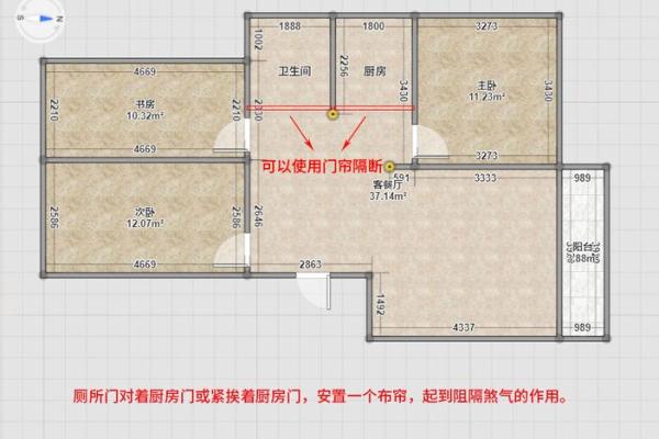 厨房内是厕所风水化解风水大忌