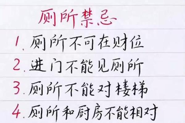 房子里新建厕所风水禁忌