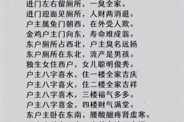 购房朝向风水，这些地方不宜住