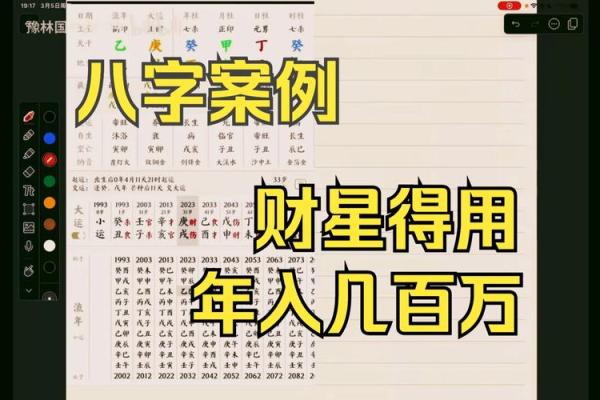 八字看财星