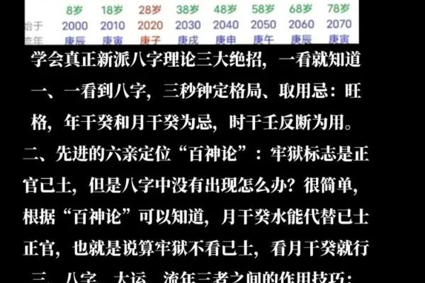 八字准验诀窍汇总（二）