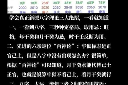 八字准验诀窍汇总（二）