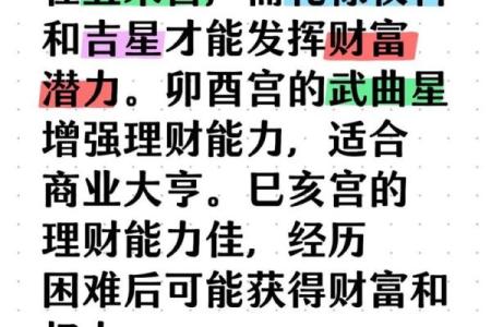 紫微斗数之：论财运