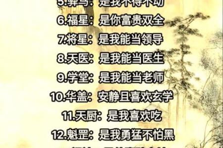 天喜八字