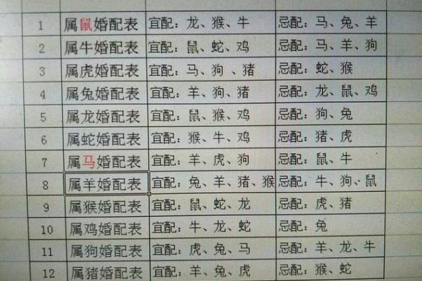 台湾十二生肖算命,十二生肖配对算命