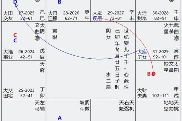 紫薇斗数盘如何看