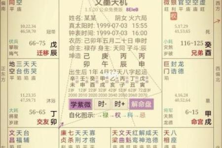 紫薇斗数小土