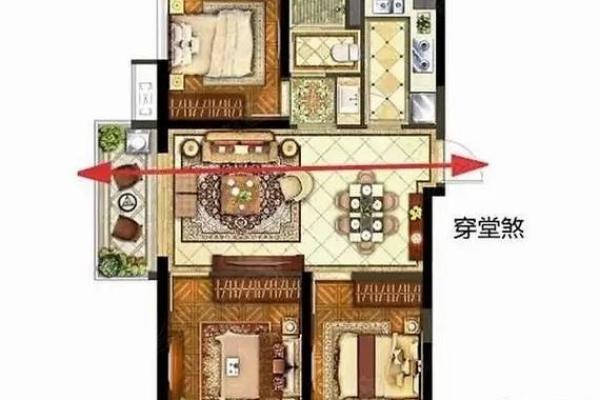 住宅犯风水穿堂煞，该如何化解