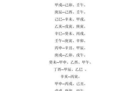 婚姻算命八字
