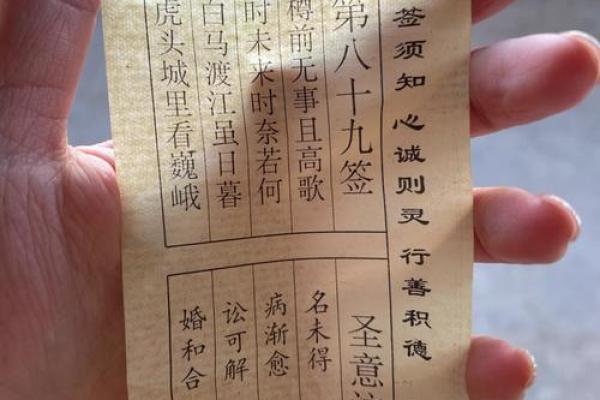 关帝灵签解签第42签详解