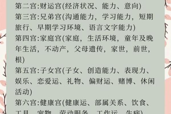 如何看懂自己的命盘十二宫,星盘12宫位代表含义