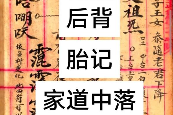 风水学上胎记中的有说明什么