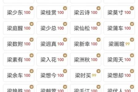梁姓女孩名字大全-梁姓女孩起名字大全-梁姓名字大全姓名