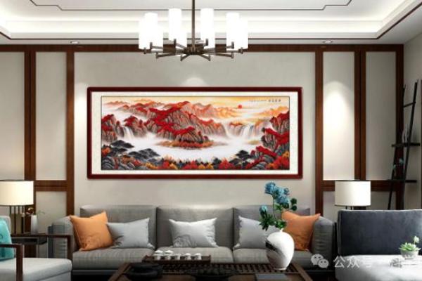 客厅中的山水画应当避免这些风水禁忌