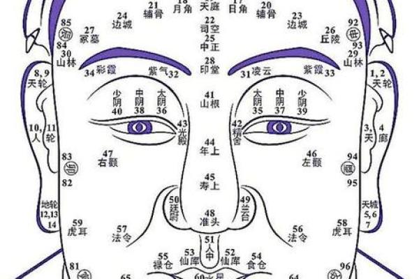 脸上各部位的胎记如何分析算命？
