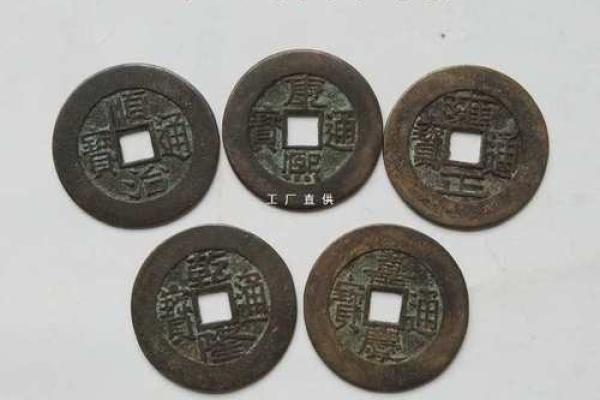 清朝五帝钱大铜币铜钱风水作用及摆法