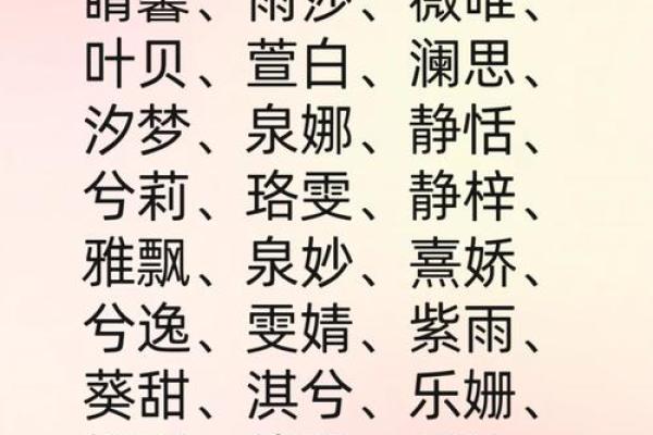 排八字取名